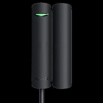 Ajax DoorProtect Fibra black Дротовий магнітоконтактний сповіщувач 99-00011036 фото